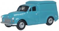 76MM062 Oxford Diecast Morris Minor 1000 Van Aqua